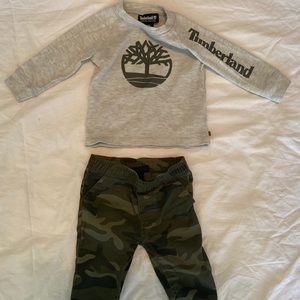 Boys Timberland pant set
